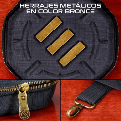 Estuche y Bandeja Premium color negro para Dados. Almacena hasta 150 Dados - ENHANCE