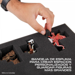 Mochila-Cofre Premium de 4 capas para Minis de RPG's y War Games - ENHANCE