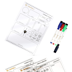 Hoja de Personaje Reutilizable Acrílico (Juego de 3) para D&D 5e - ENHANCE
